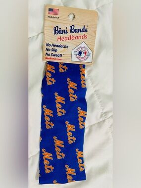 NWT- Mets Bani Bands Headband